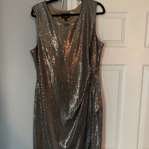 Sparkly gold dress